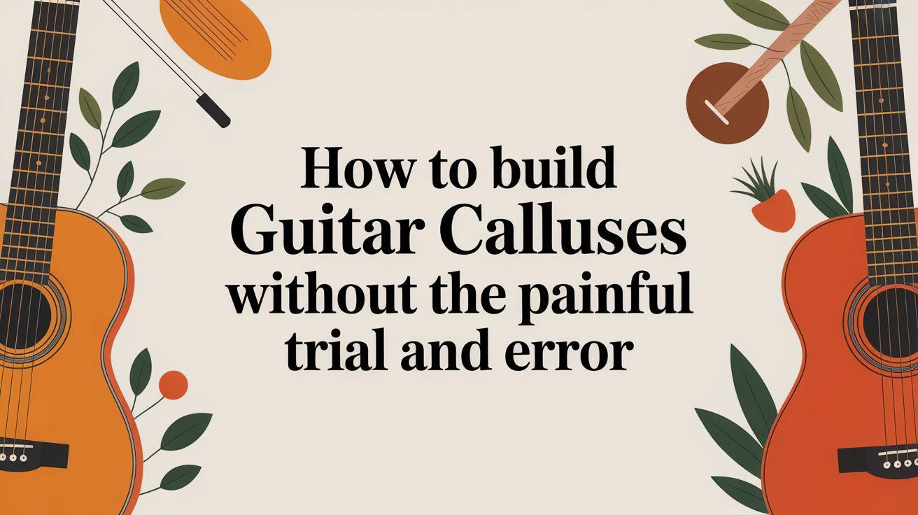 How to Build Guitar Calluses